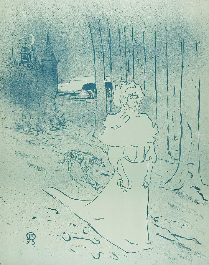 Le Tocsin Relief by Henri de Toulouse-Lautrec