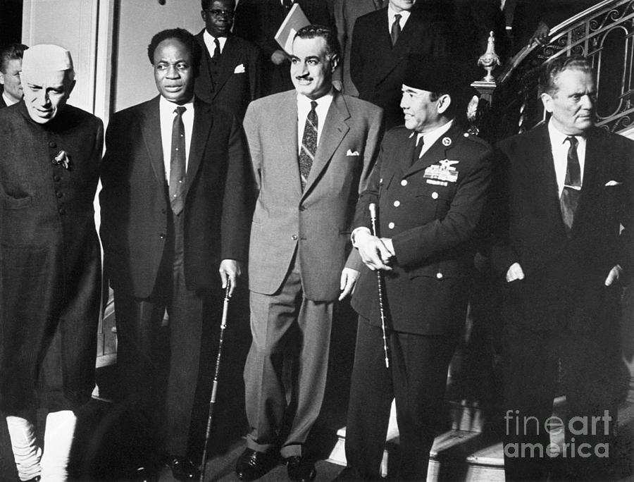 Leaders Of The Non-aligned Nations Photograph by Bettmann