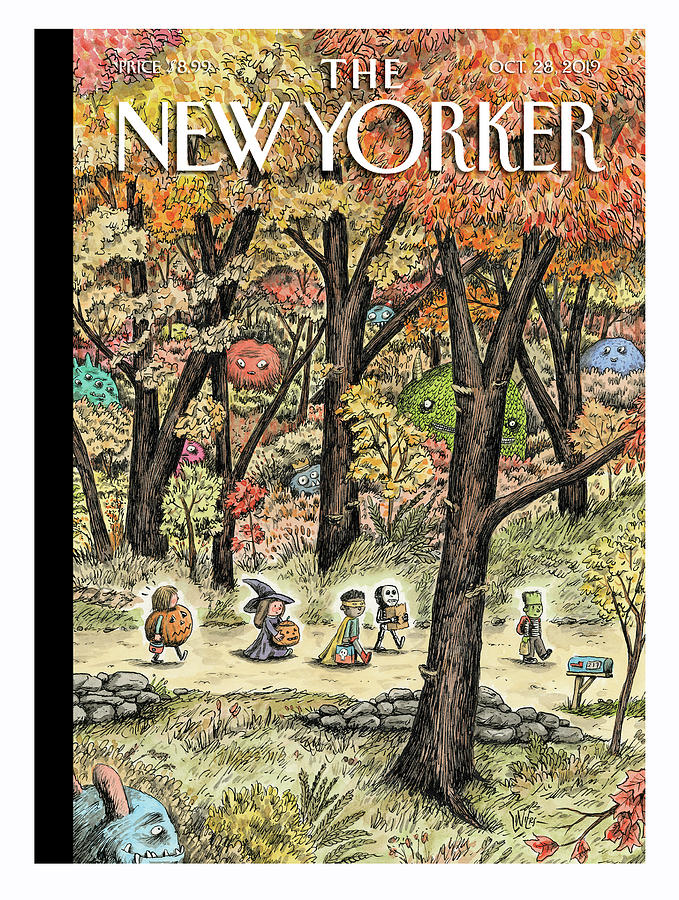 Leaf Peepers Painting by Ricardo Liniers Leaf Peepers Painting by Ricardo Liniers