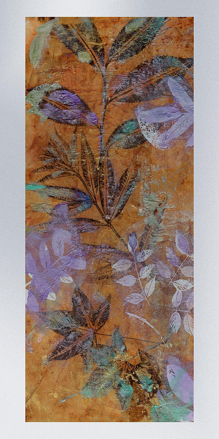 Botanical Painting - Leaf Shimmer I by Tim Otoole