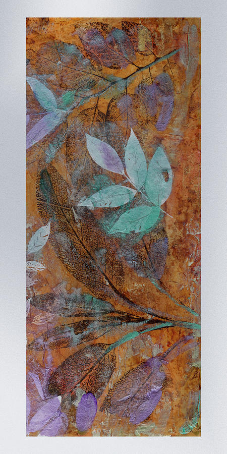 Botanical Painting - Leaf Shimmer II by Tim Otoole