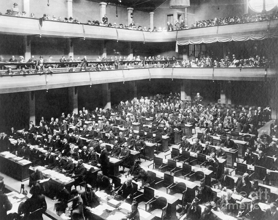 League Of Nations Meeting Photograph by Bettmann - Fine Art America