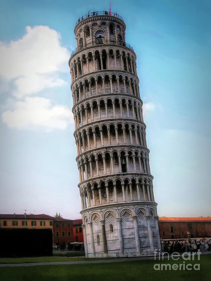 Leaning Tower of Pisa Photograph by Sue Melvin
