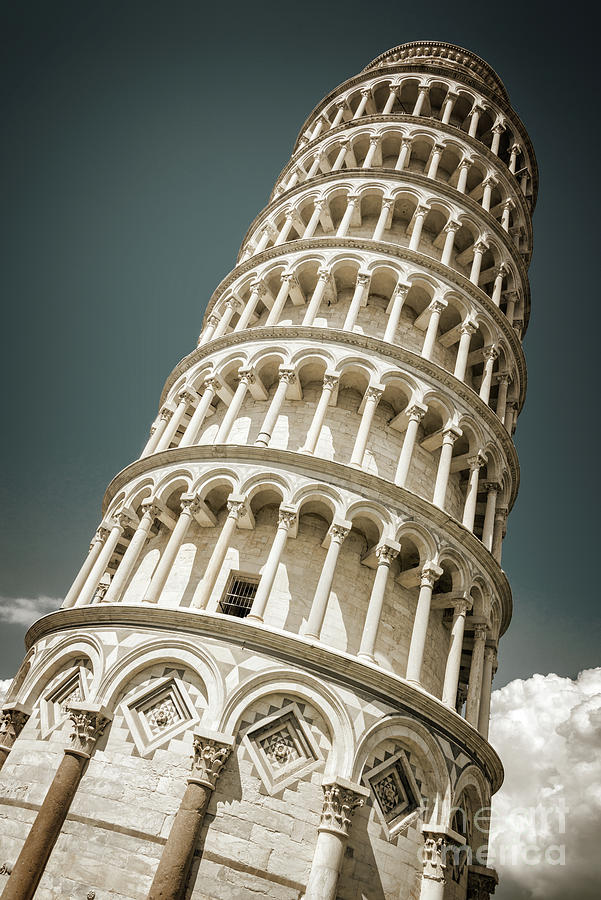 Pisa Photograph - Leaning Tower Of Pisa, Tuscany Italy by Delphimages Photo Creations Pisa Photograph - Leaning Tower Of Pisa, Tuscany Italy by Delphimages Photo Creations