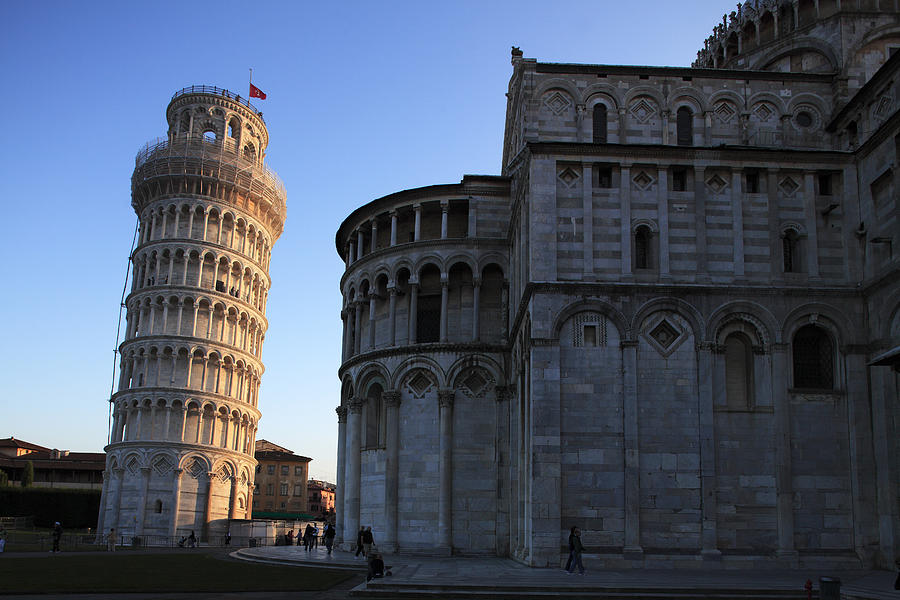 Leaning Tower Of Pisa With Cathedral Photograph by Bruce Yuanyue Bi