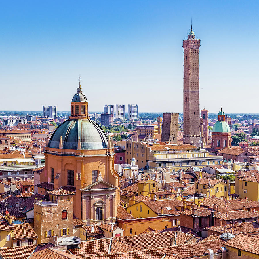 leaning towers of Bologna Photograph by Vivida Photo PC - Fine Art America