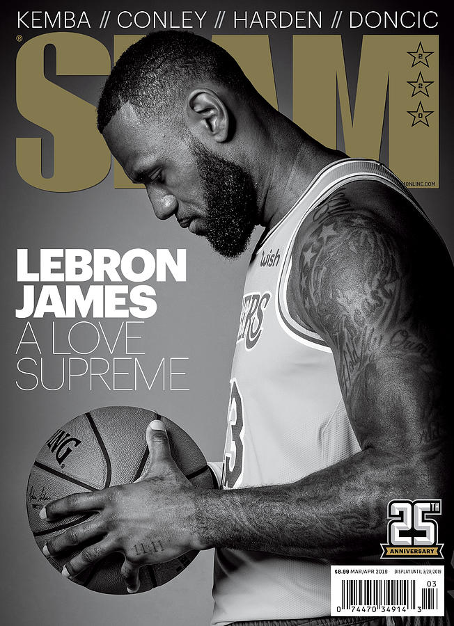 LeBron James: A Love Supreme SLAM Cover Photograph by Getty Images