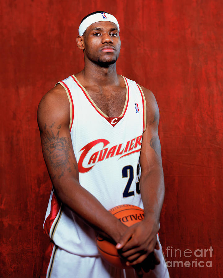 Lebron James Portraits Photograph by Nathaniel S. Butler