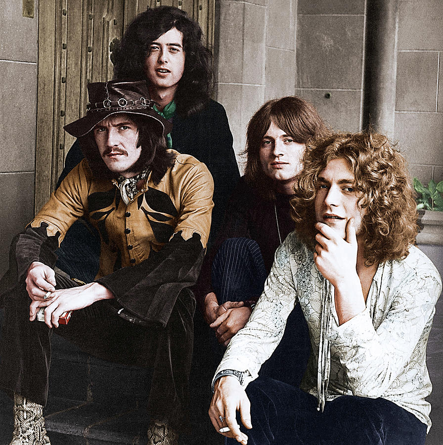 1960s Photograph - Led Zeppelin At Chateau Marmont by Jay Thompson