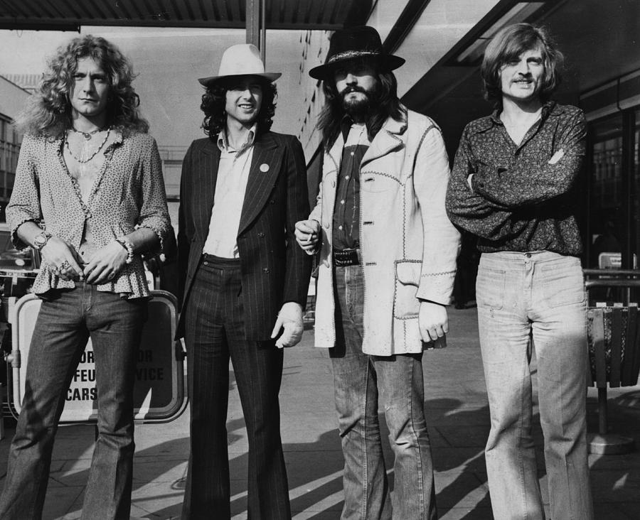 Led Zeppelin Photograph by Evening Standard Led Zeppelin Photograph by Evening Standard