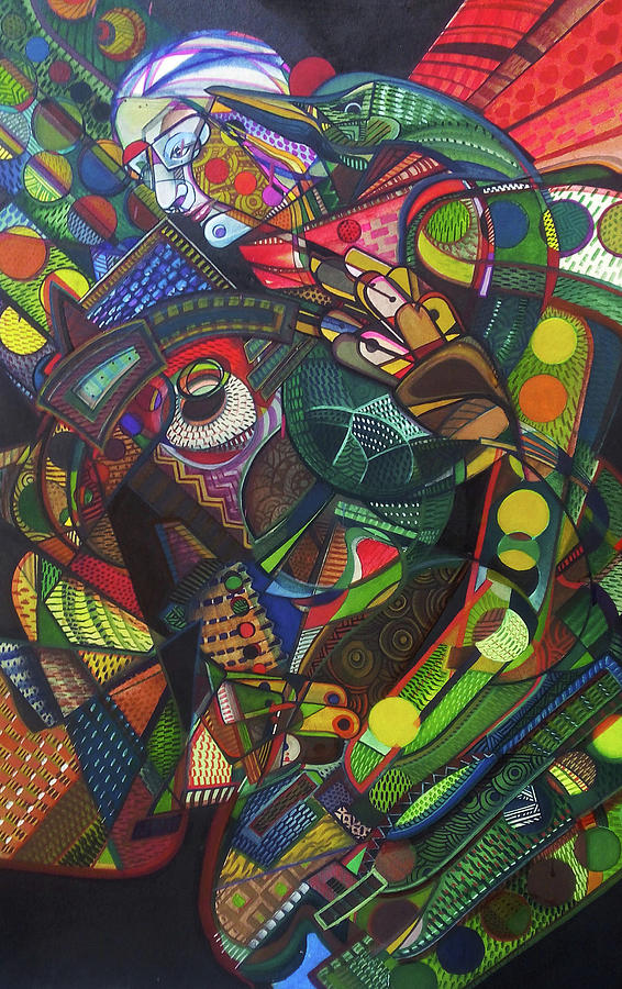 Leda and the Swan Painting by Hubert Biro Fine Art America