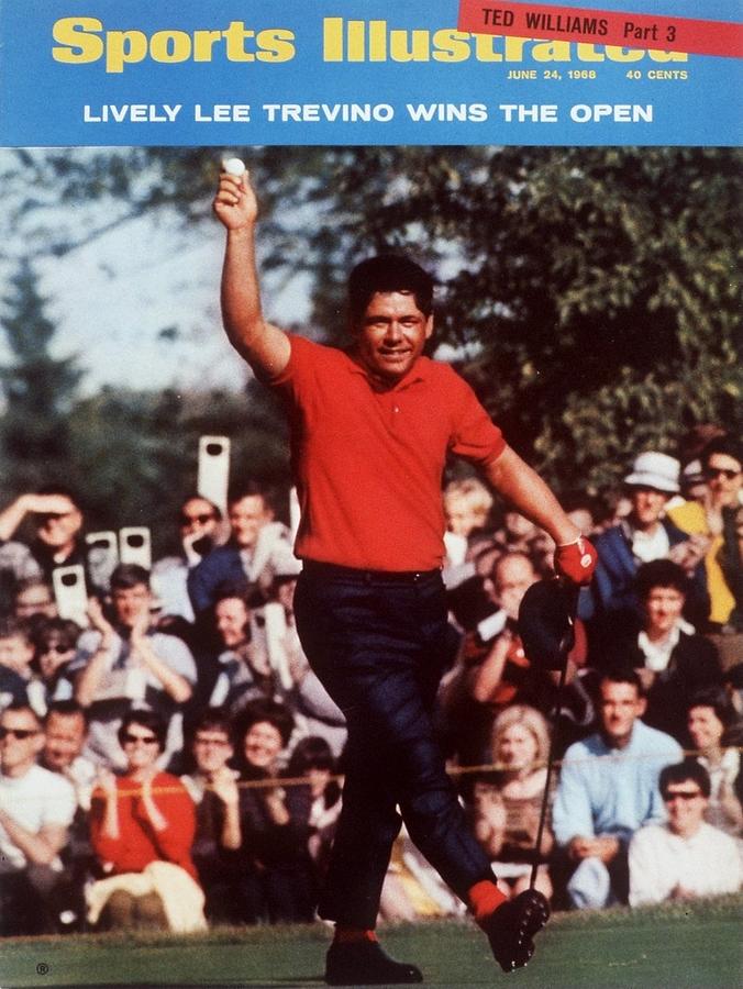 Lee Trevino, 1968 Us Open Sports Illustrated Cover Photograph by Sports Illustrated