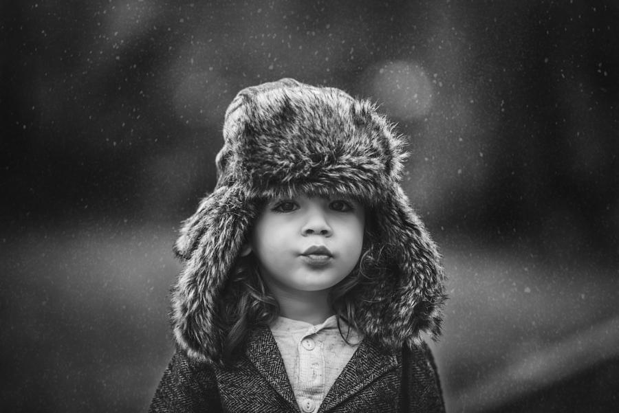 Winter Photograph - Leeo by Carmit Rozenzvig