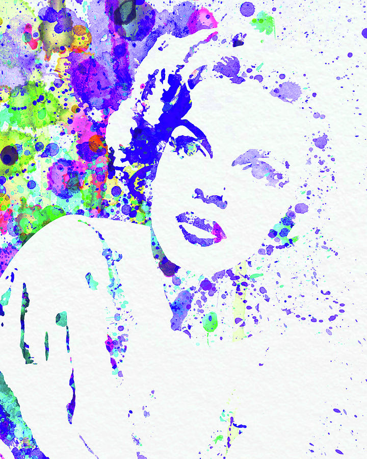 Legendary Judy Garland Watercolor I Mixed Media by Naxart Studio - Fine ...