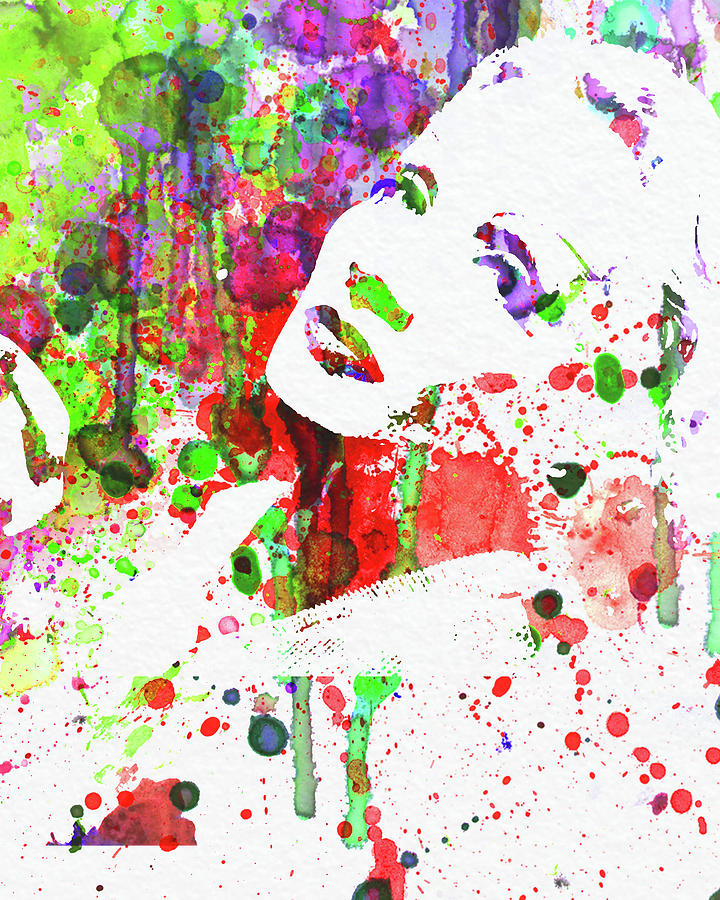 Marlene Dietrich Mixed Media - Legendary Marlene Dietrich Watercolor IIi by Naxart Studio Marlene Dietrich Mixed Media - Legendary Marlene Dietrich Watercolor IIi by Naxart Studio