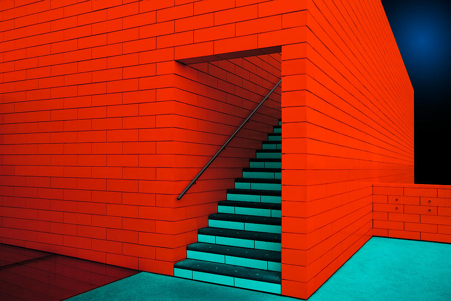 Lego House In Colors Photograph by Inge Schuster
