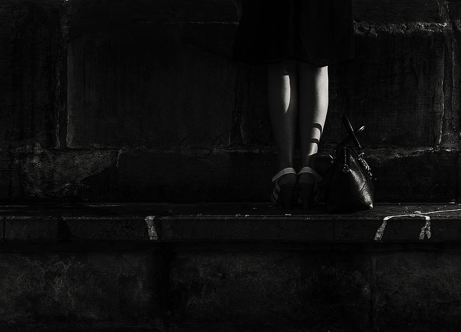 Legs And Bag Photograph by Adolfo Urrutia