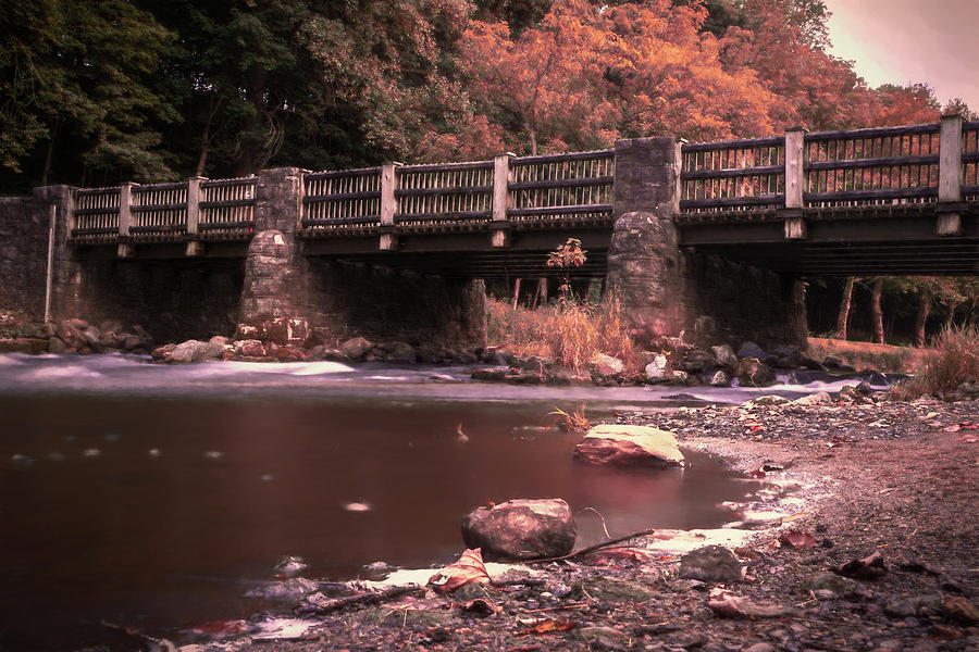 Lehigh Parkway Robin Hood Bridge - Impressionism by Jason Fink Lehigh Parkway Robin Hood Bridge - Impressionism by Jason Fink