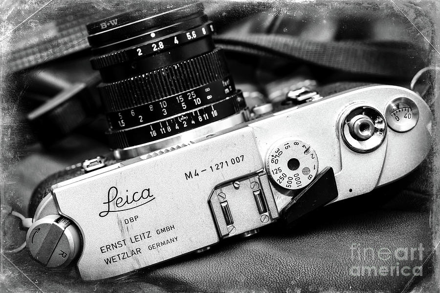 Leica Rangefinder Camera Photograph by John Rizzuto
