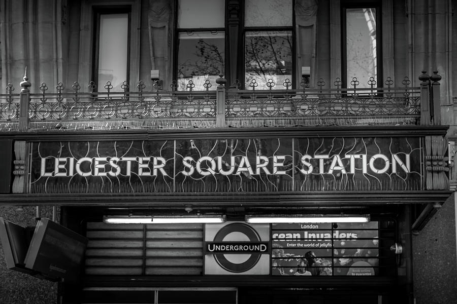 Leicester Square Station - London Photograph by Georgia Clare