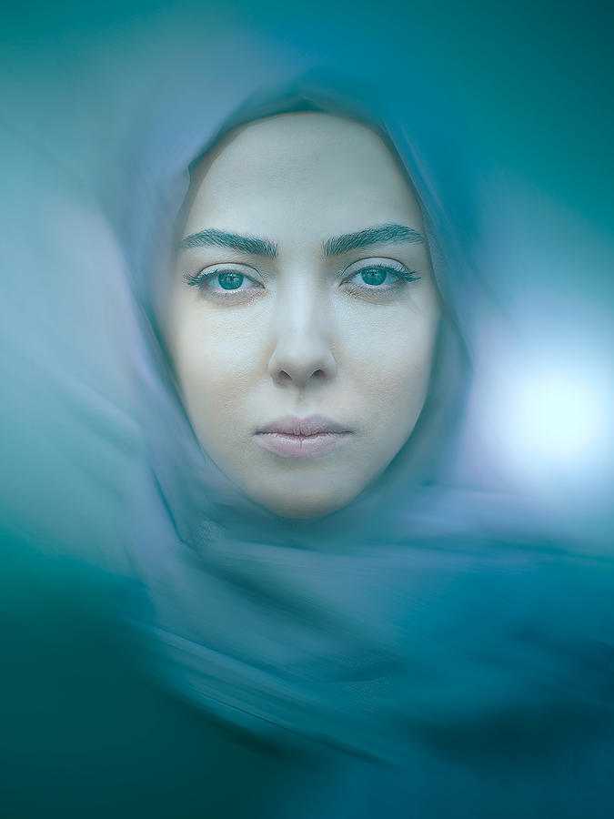 Woman Photograph - Leila Otadi by Poorya Rafiezade
