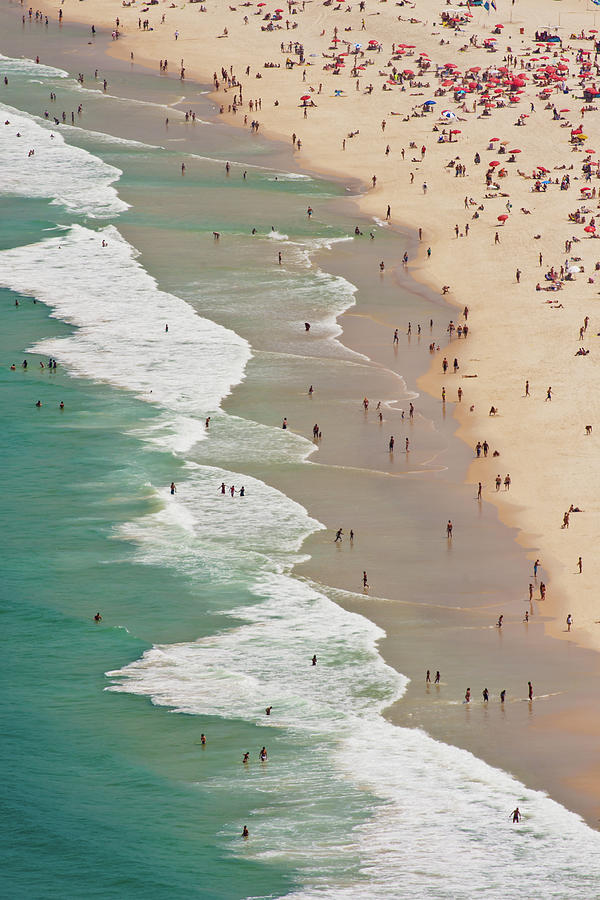 Leme Beach Photograph by Antonio Schubert