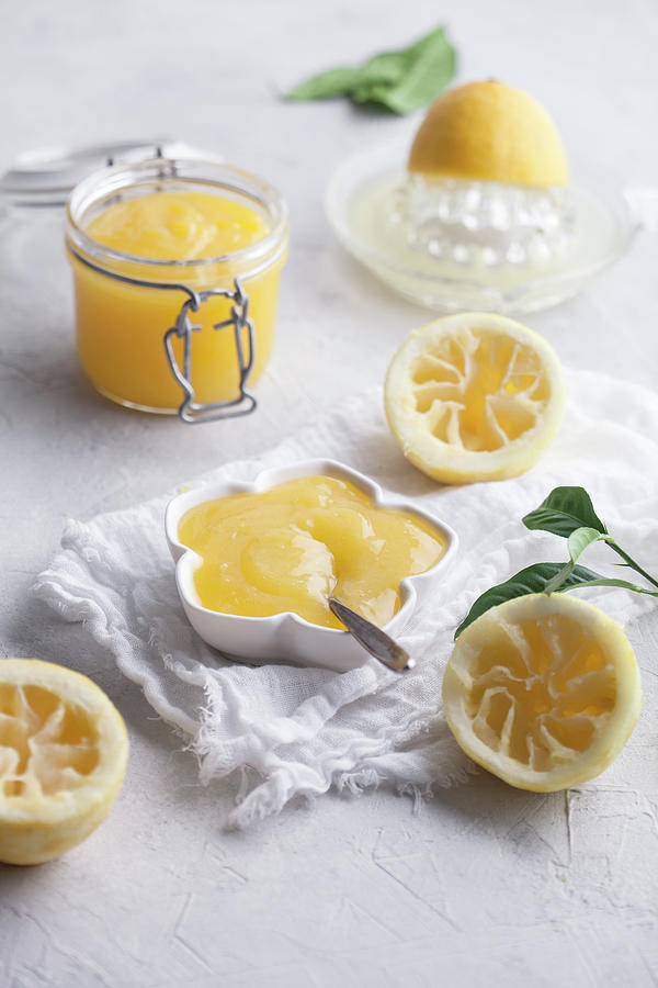 Lemon Curd Photograph by Kati Finell