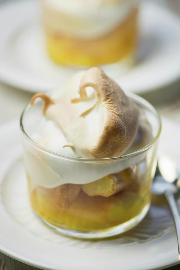 Lemon Meringue Pudding Photograph by Jonathan Short