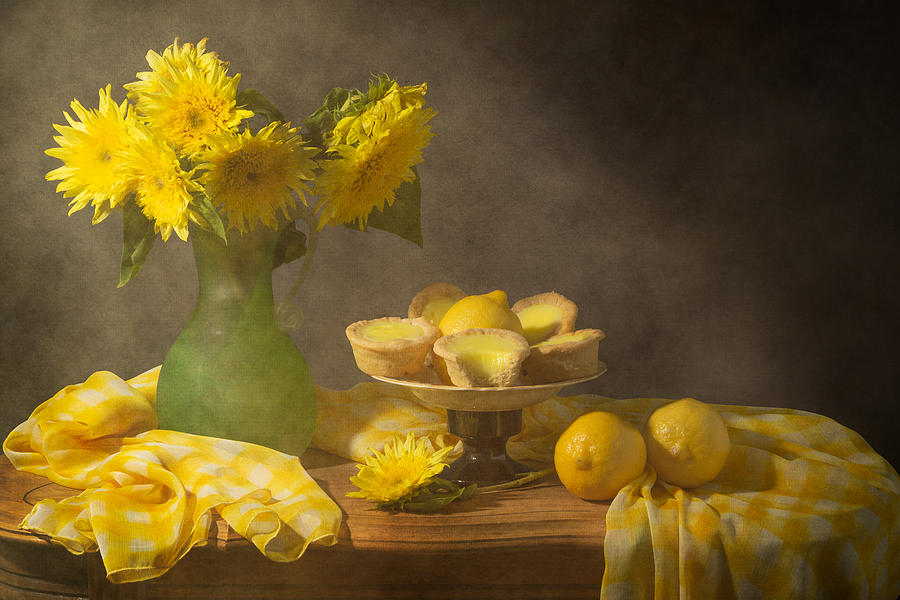 Lemon Tarts Photograph by Darlene Hewson