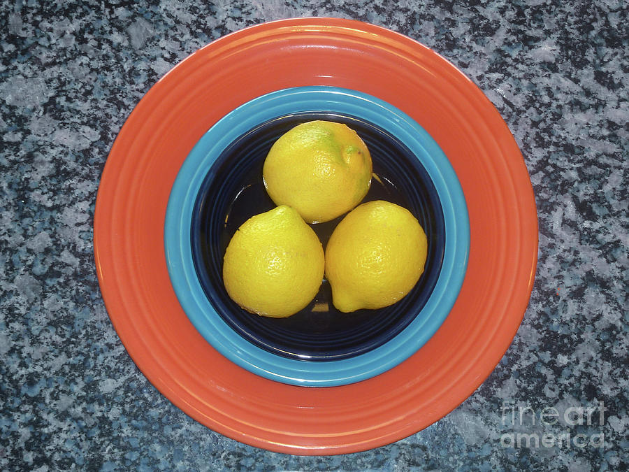 Lemons Photograph by Lucyna A M Green