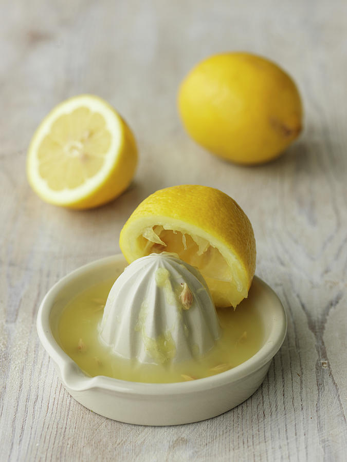 Lemons Squeezed For Juice Photograph by Michael Paul