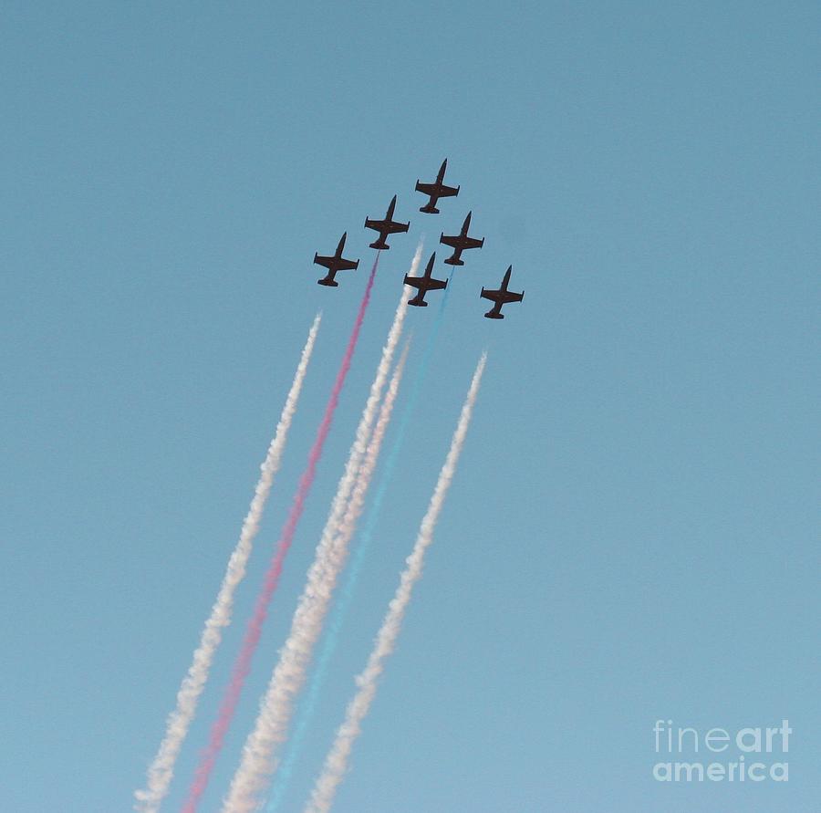 #4 Patriots Jet Team #4 Photograph by Tap On Photo