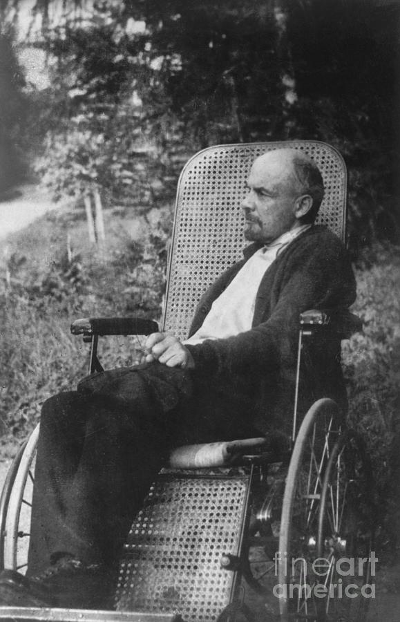 Lenin In Wheelchair Photograph by Bettmann