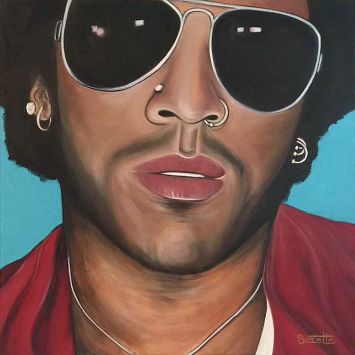 Lenny Kravitz II Painting