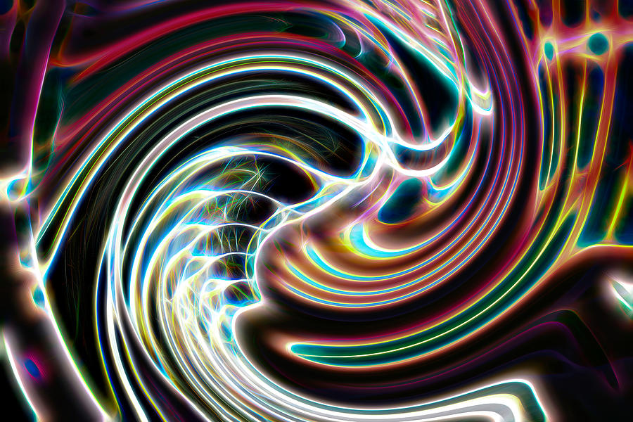 Abstract Photograph - Lens Swirl by Travis Burgess