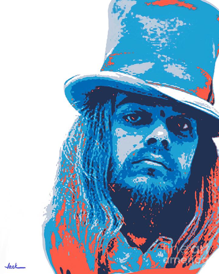 Leon Russell Painting by Jack Bunds Leon Russell Painting by Jack Bunds