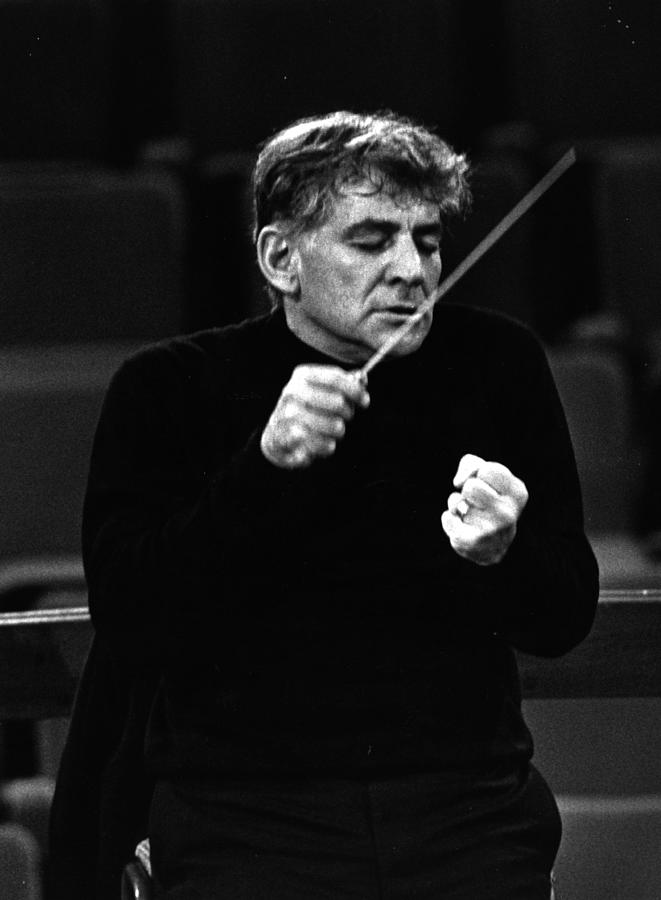Leonard Bernstein Photograph by Erich Auerbach