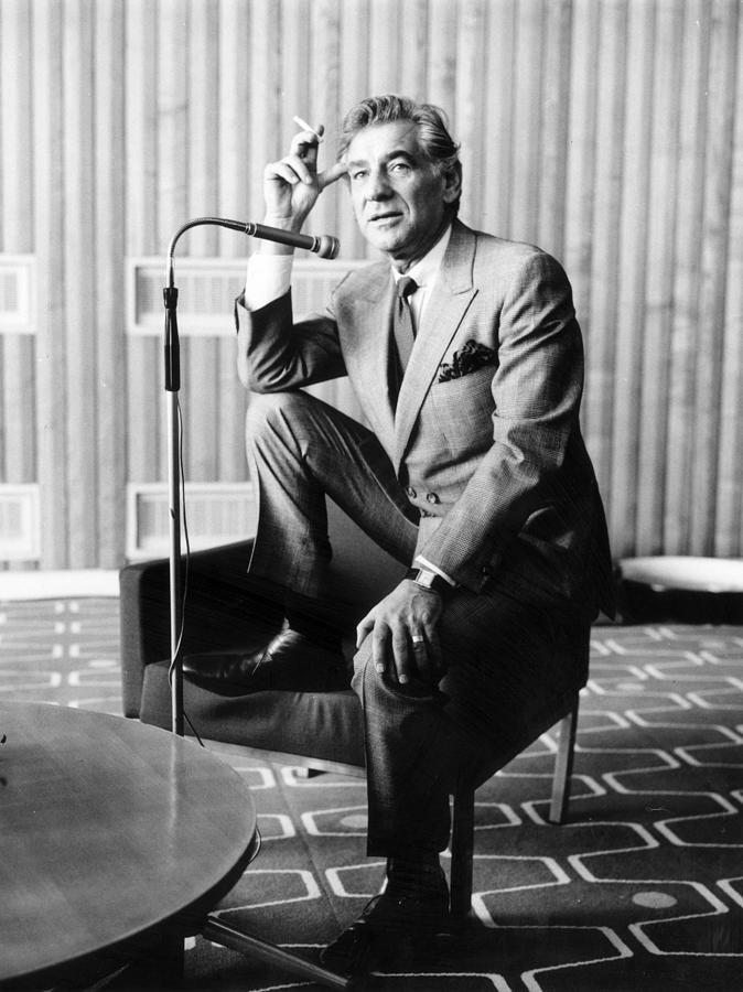 Leonard Bernstein Photograph by William H. Alden