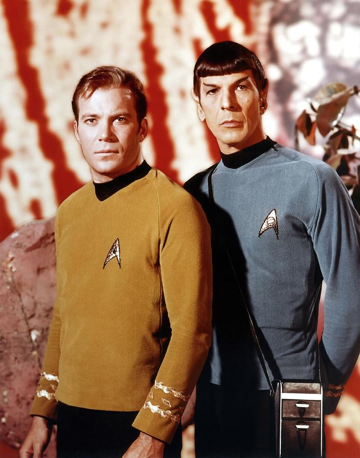 Leonard Nimoy And William Shatner In Star Trek Photograph By Album Pixels