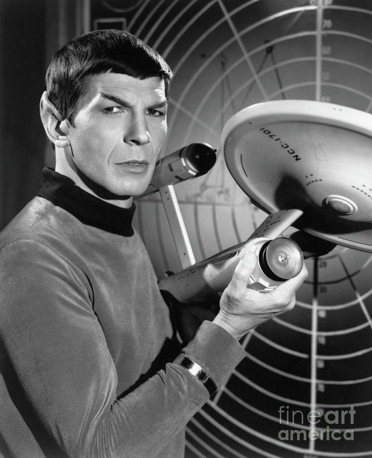 Star Trek Photograph - Leonard Nimoy As Mr. Spock by Bettmann