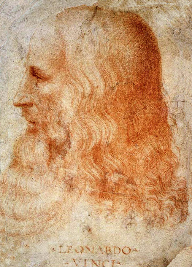 Leonardo da Vinci  Painting by Francesco Melzi