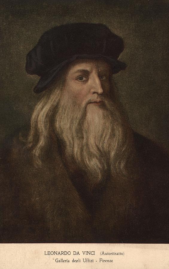 Leonardo Da Vinci Photograph by Hulton Archive