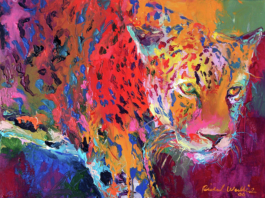 Leopard Painting - Leopard 1 by Richard Wallich