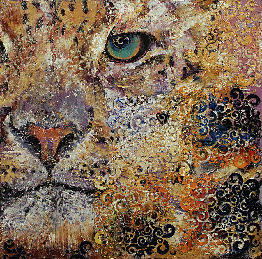 Leopard Dynasty Painting by Michael Creese