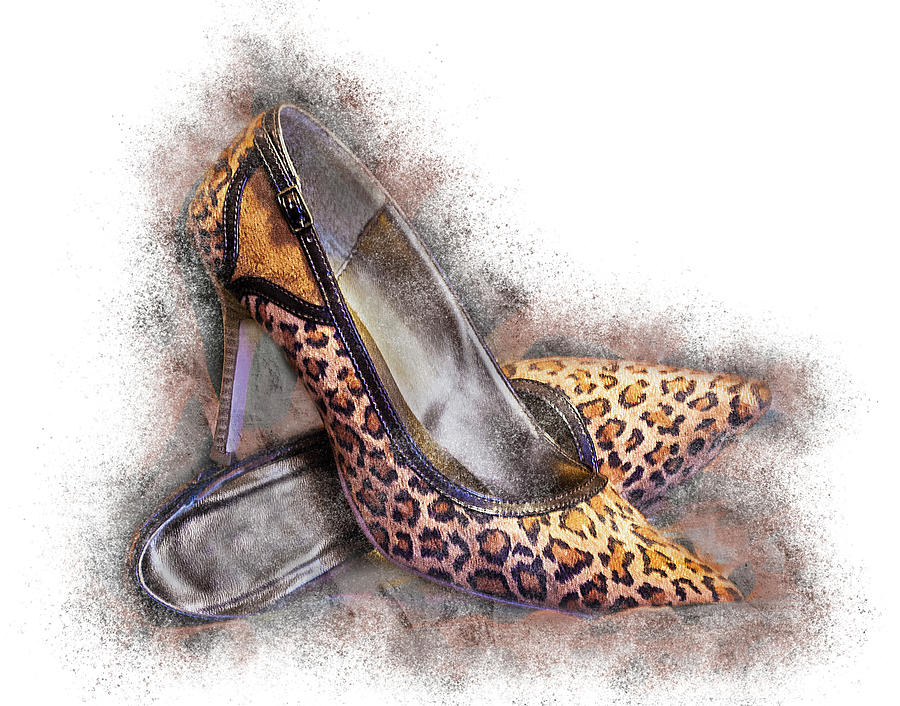 Leopard High Heels Photograph by Patti Deters