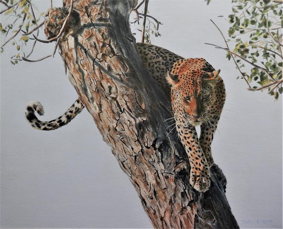 Ready to Pounce Painting by John Neeve