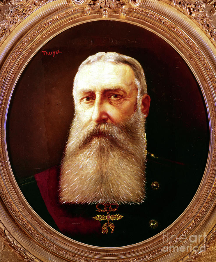 Leopold II, King Of Belgium, 1865-1909 Drawing by Print Collector