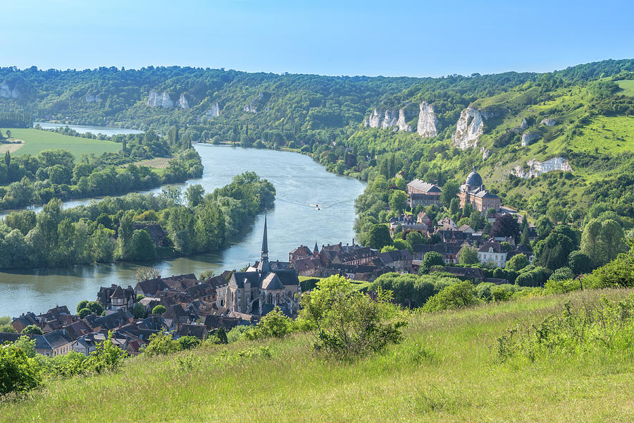 Les Andelys, Normandy, France Photograph by Jim Engelbrecht