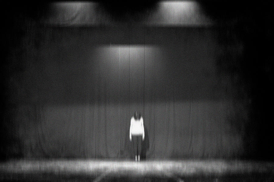 Black And White Photograph - Les Marionnettes by Milena Seita
