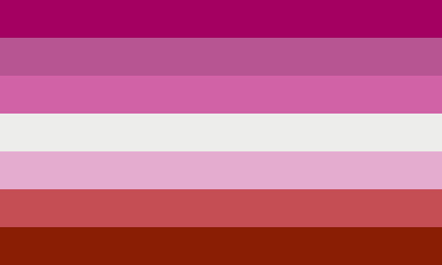 Lesbian Flag Digital Art By Pride Flags Pixels